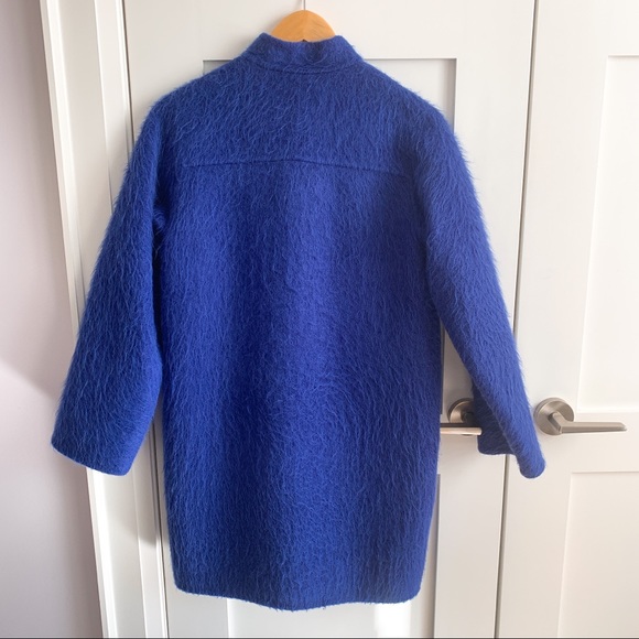 Max Mara Alcamo Coat-blue - Picture 3 of 14